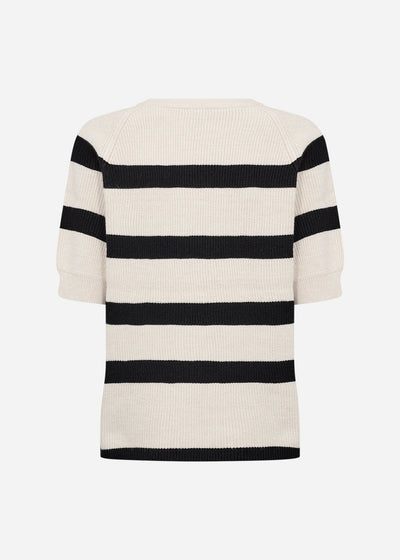 SC-KANITA STRIPE 19 Pullover Black