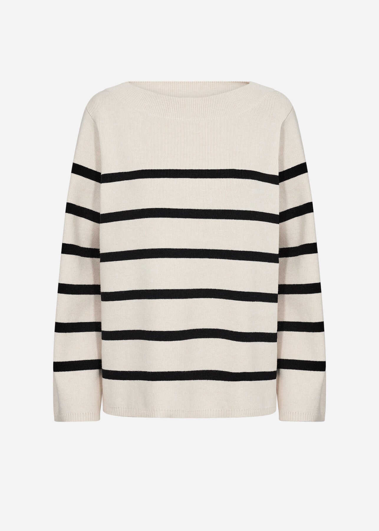 SC-KANITA STRIPE 21 Pullover Black