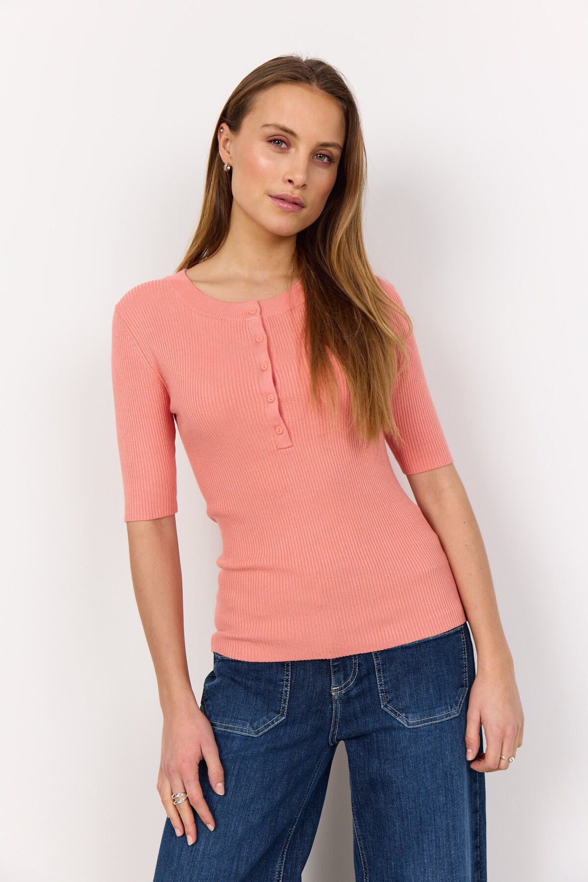 SC-DOLLIE 781 Pullover Coral