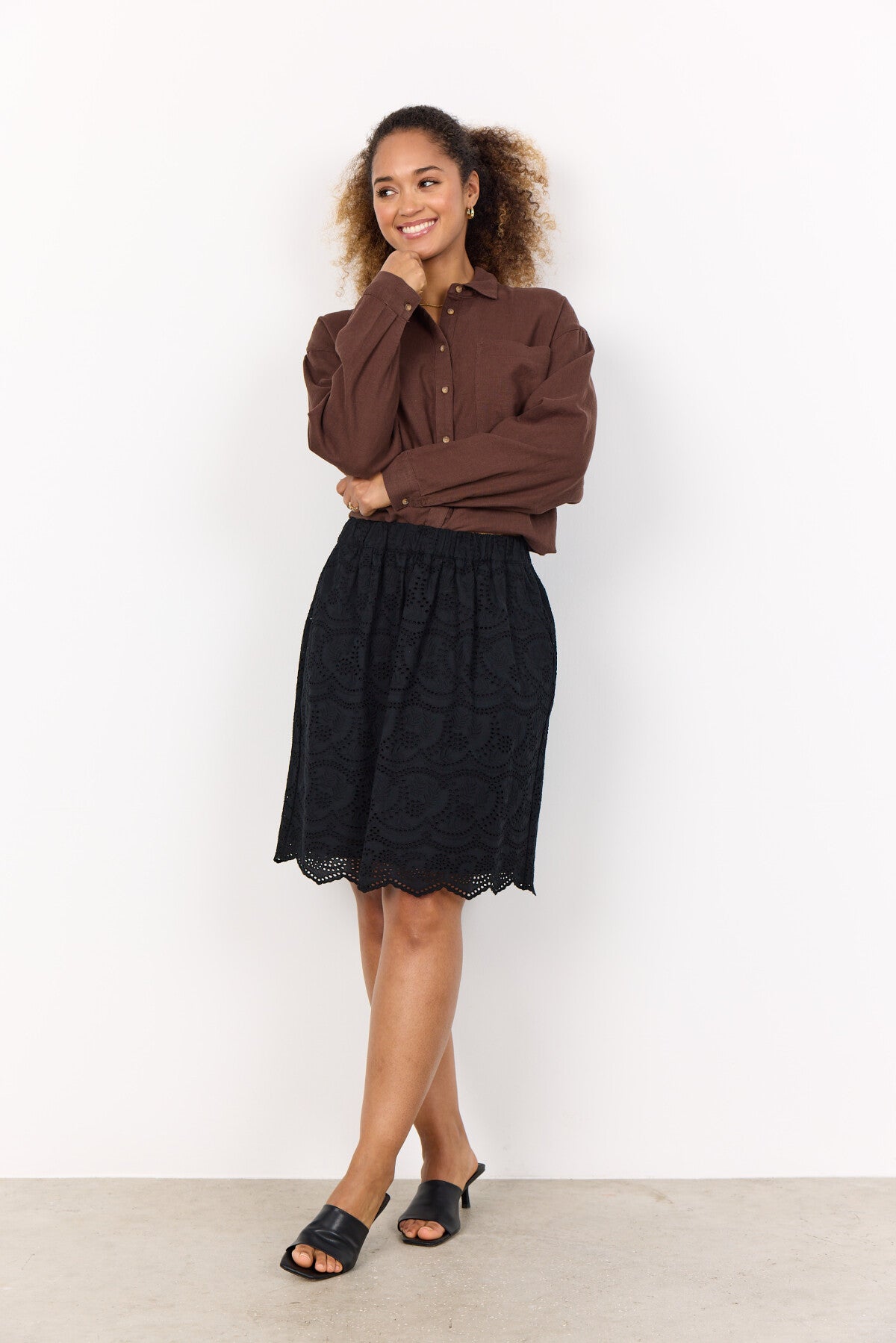 SC-INA 53 Shirt Dark brown