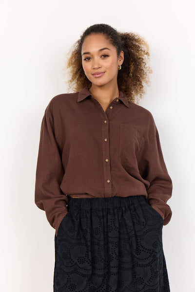 SC-INA 53 Shirt Dark brown