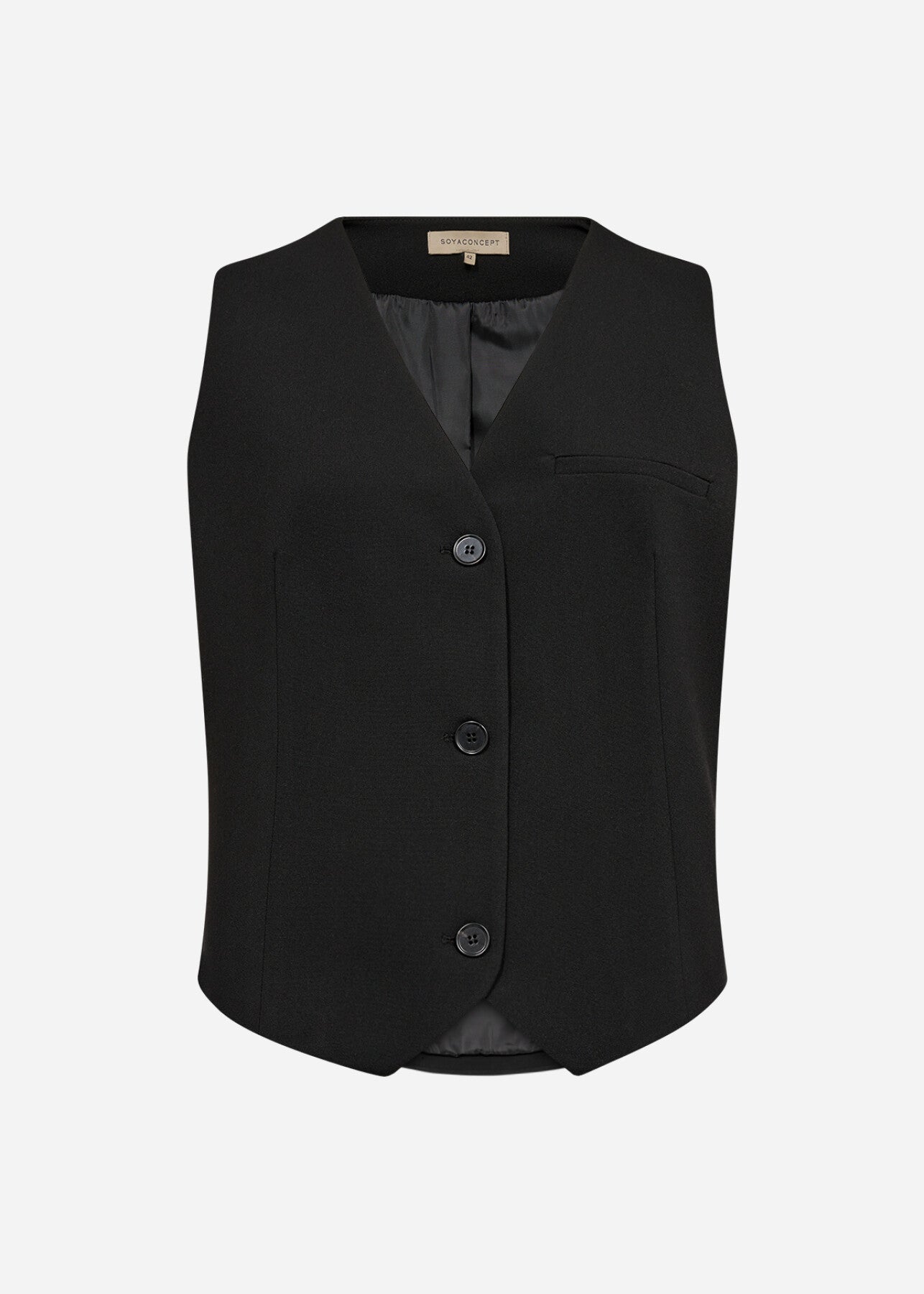 SC-FRANKIE 1 Waistcoat Black