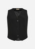 SC-FRANKIE 1 Waistcoat Black