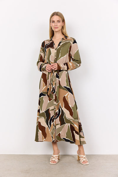 SC-ILANA 3 Dress Olive