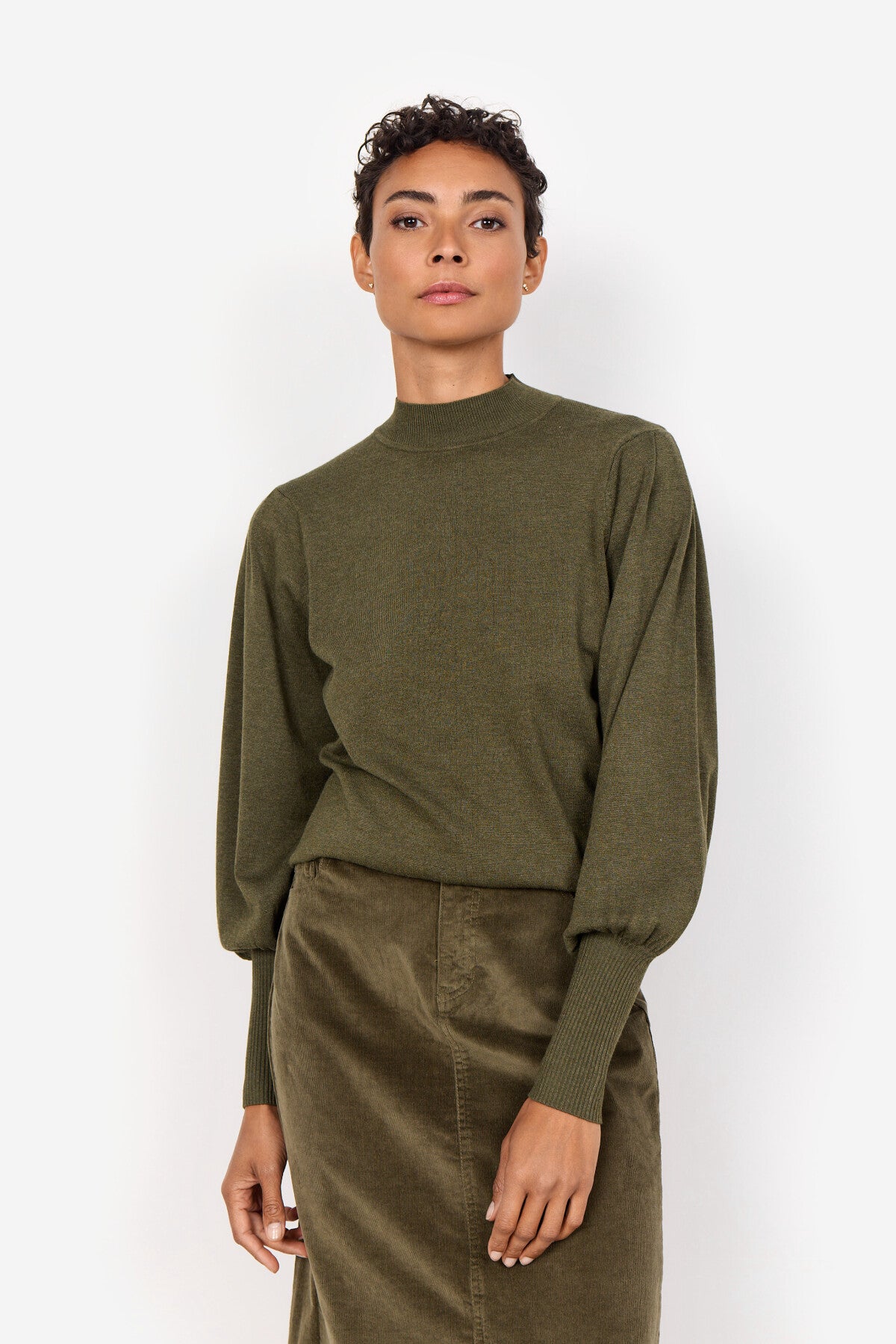 SC-DOLLIE 666 Pullover Olive