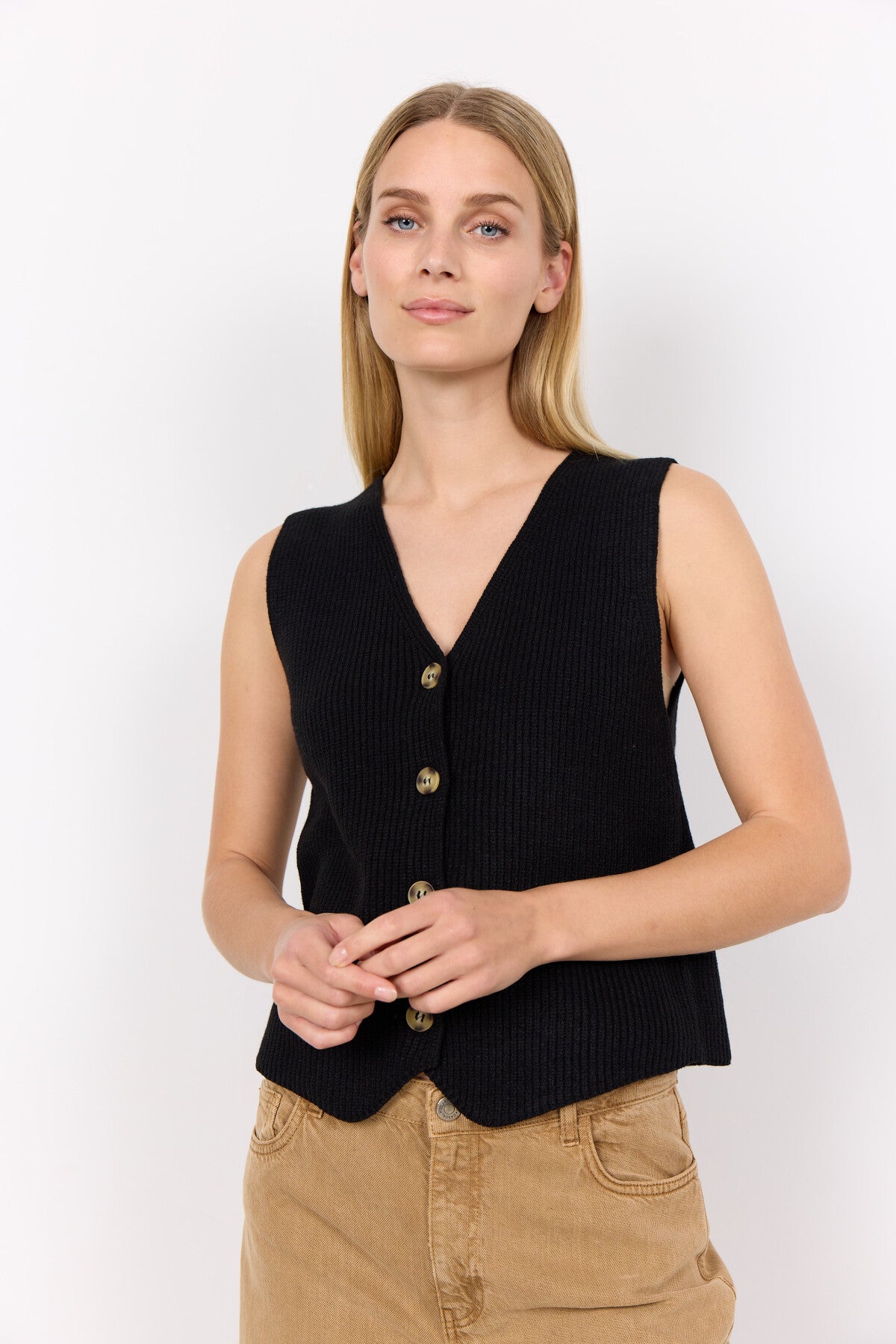 SC-ILIA 1 Waistcoat Black