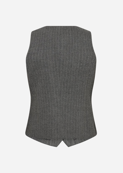 SC-ISABELLE 1 Waistcoat Dark grey