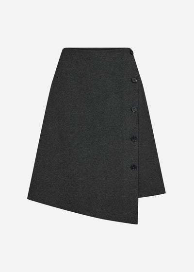 SC-FRANKIE 7 Skirt Dark grey