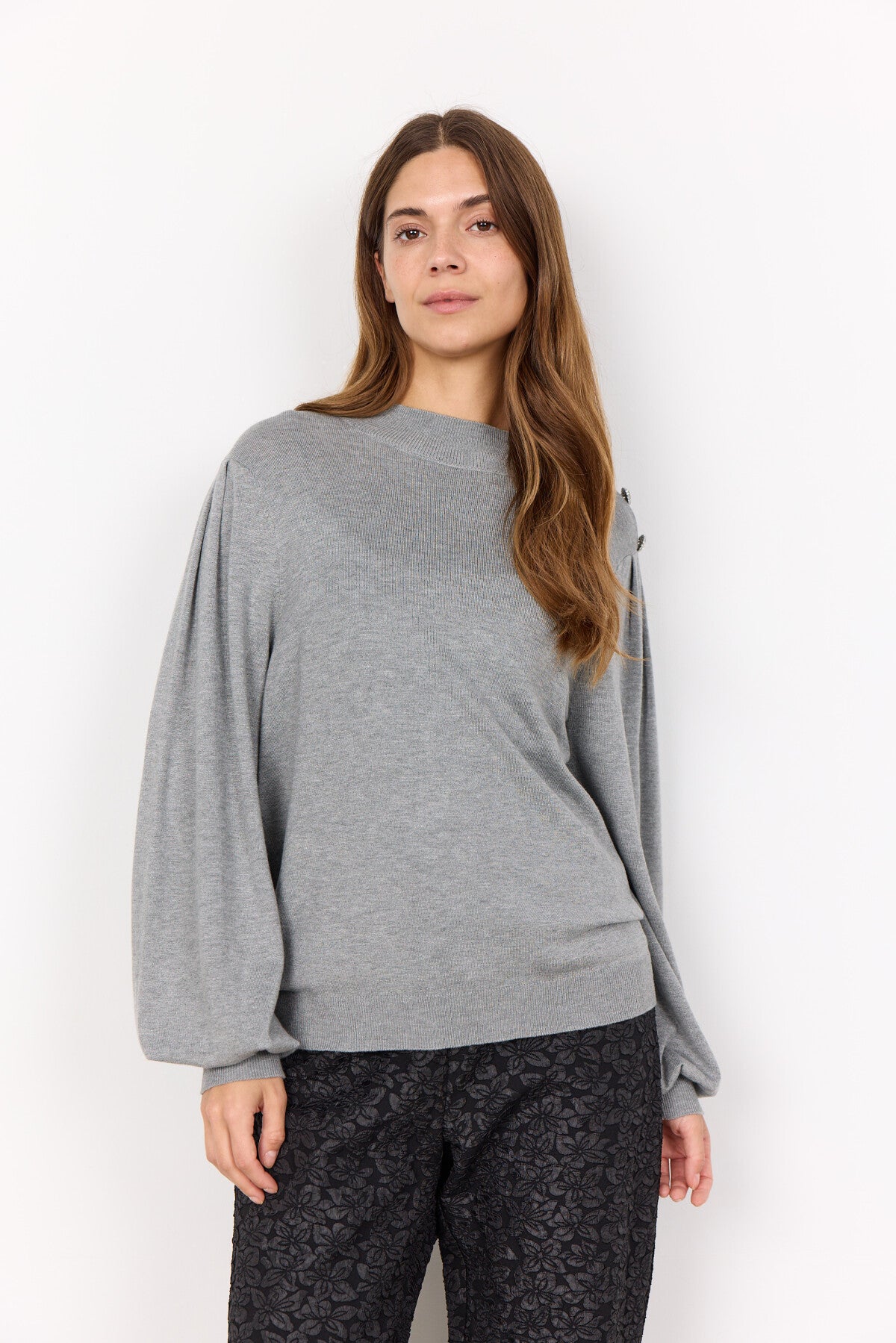 SC-DOLLIE 745 Pullover Grey