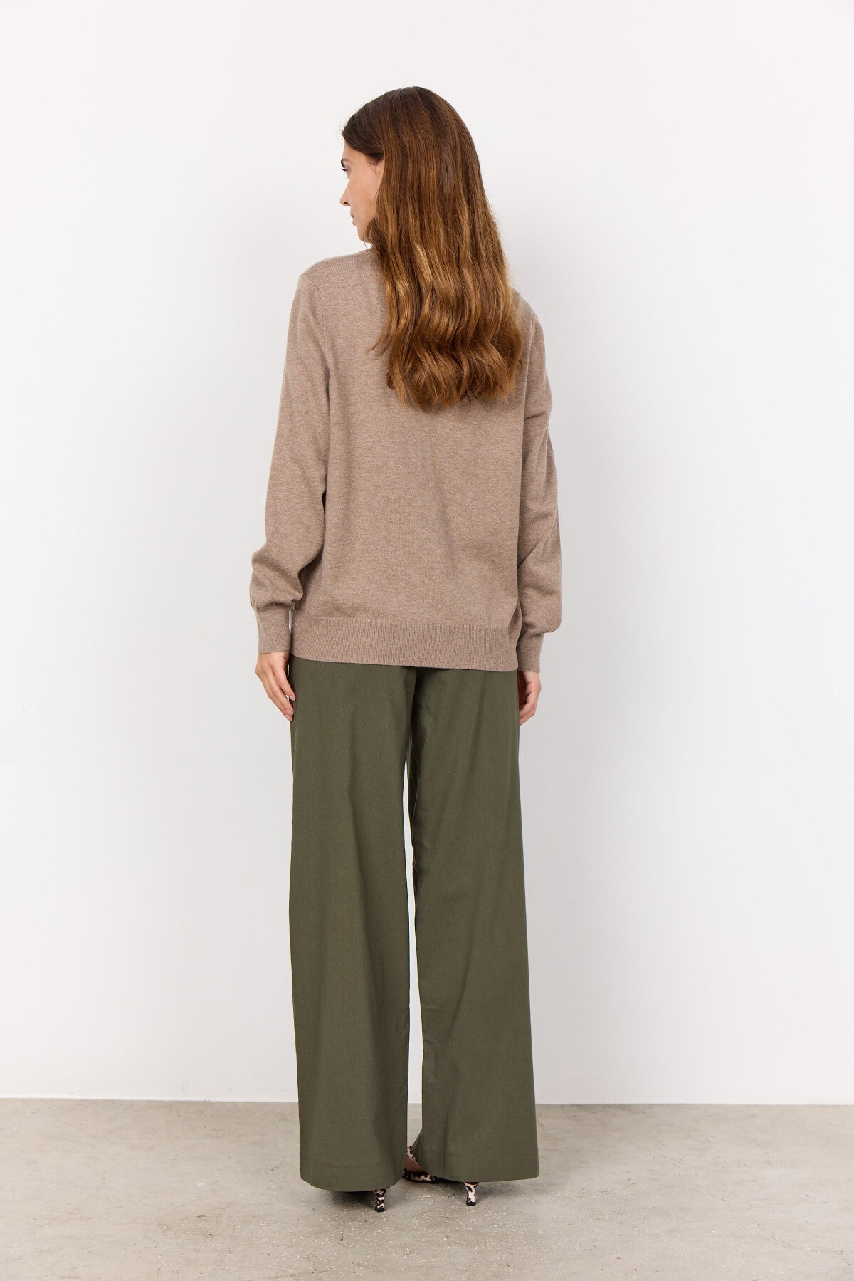 SC-NICOLINE 3 Pullover Dark sand