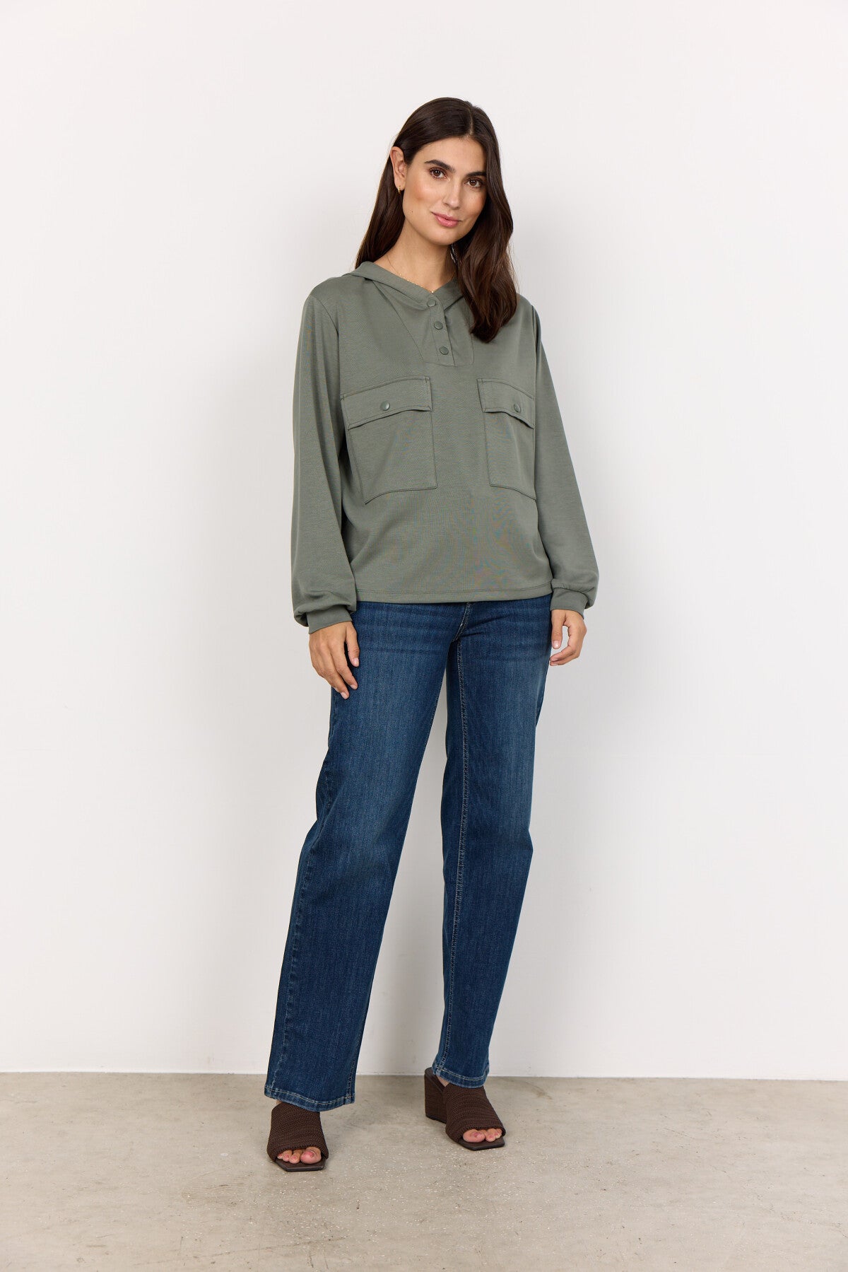 SC-BANU 219 Sweatshirt Dusty Green