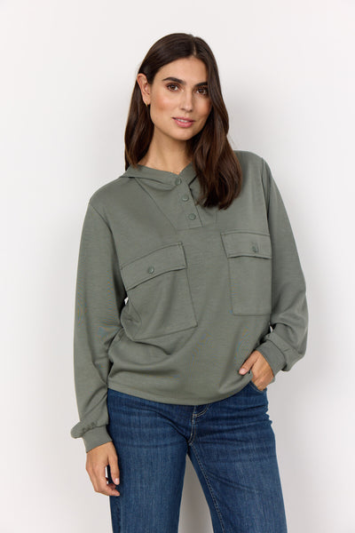 SC-BANU 219 Sweatshirt Dusty Green