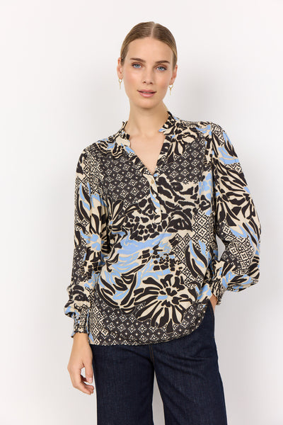 SC-OLETTE 1 Blouse Light blue