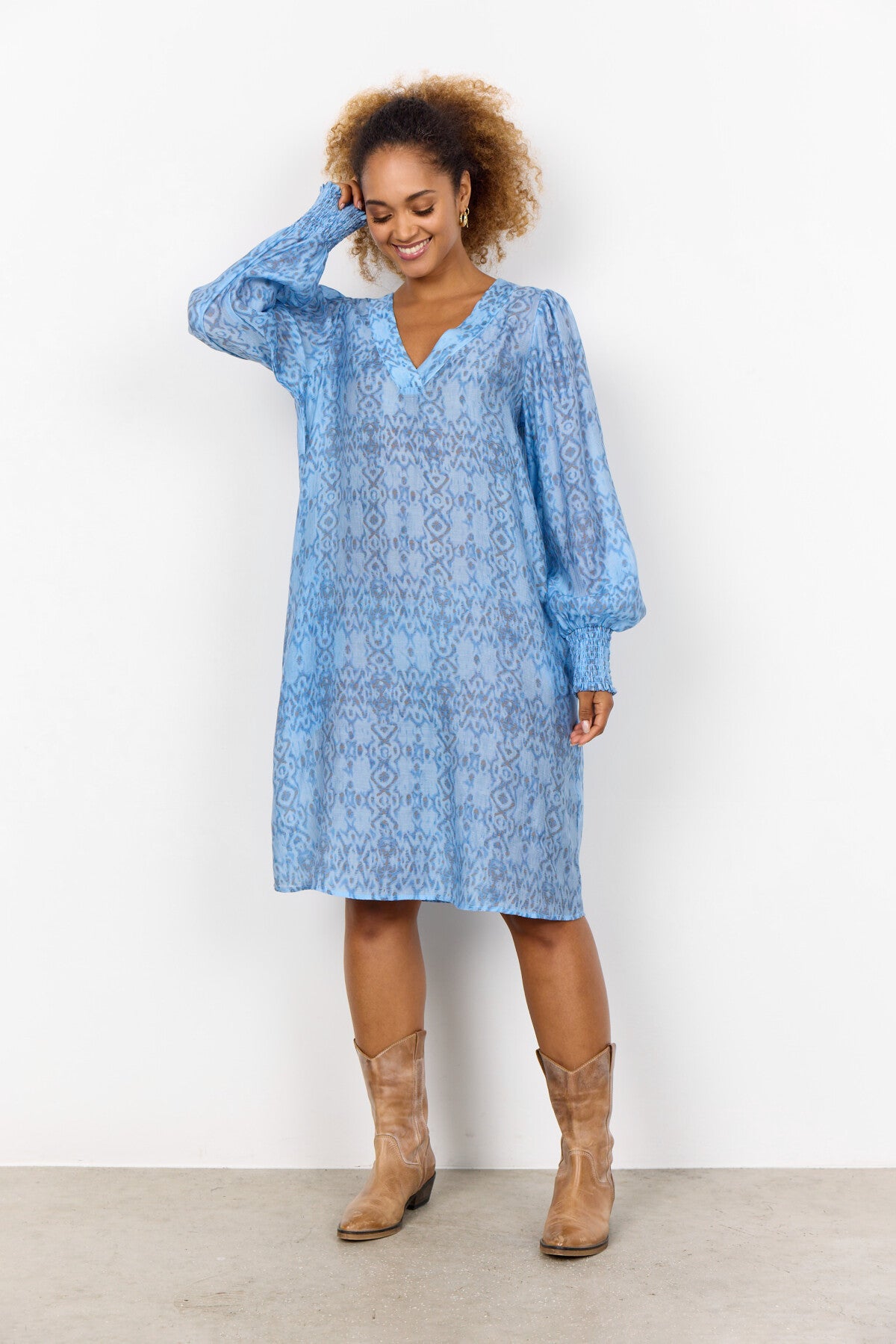 SC-OSWIN 3 Dress Light blue