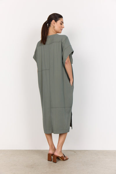 SC-PAIGE 3 Dress Dusty Green