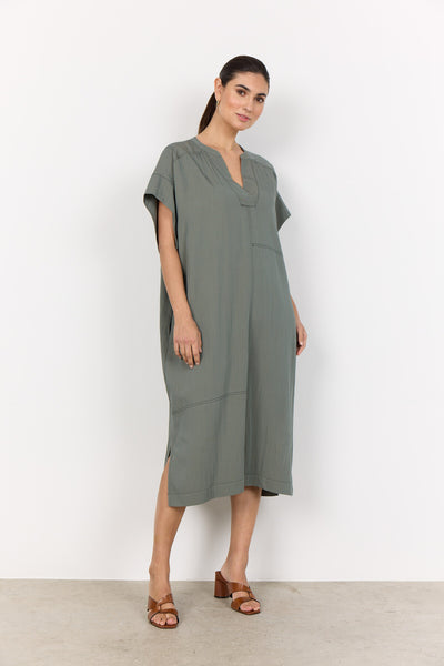 SC-PAIGE 3 Dress Dusty Green