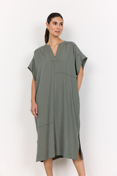 SC-PAIGE 3 Dress Dusty Green