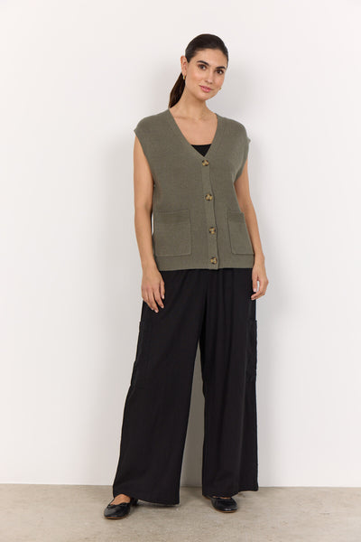 SC-KANITA 18 Waistcoat Dusty Green