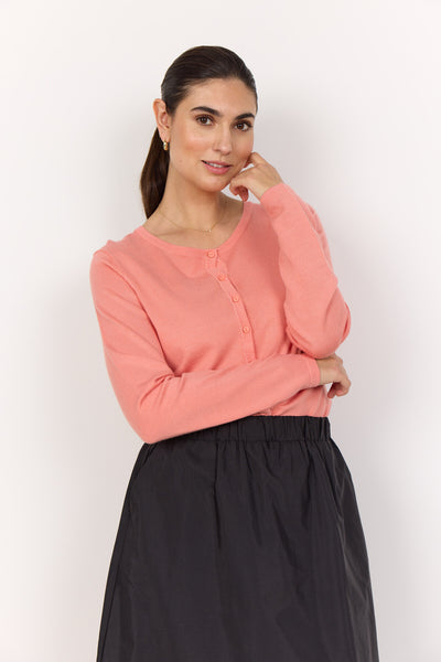 SC-DOLLIE 446 Cardigan Coral