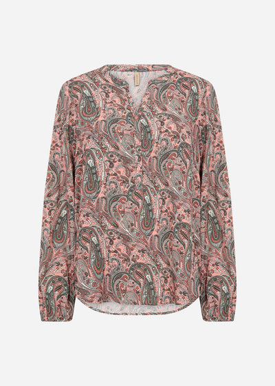 SC-PIANNA 2 Blouse Coral