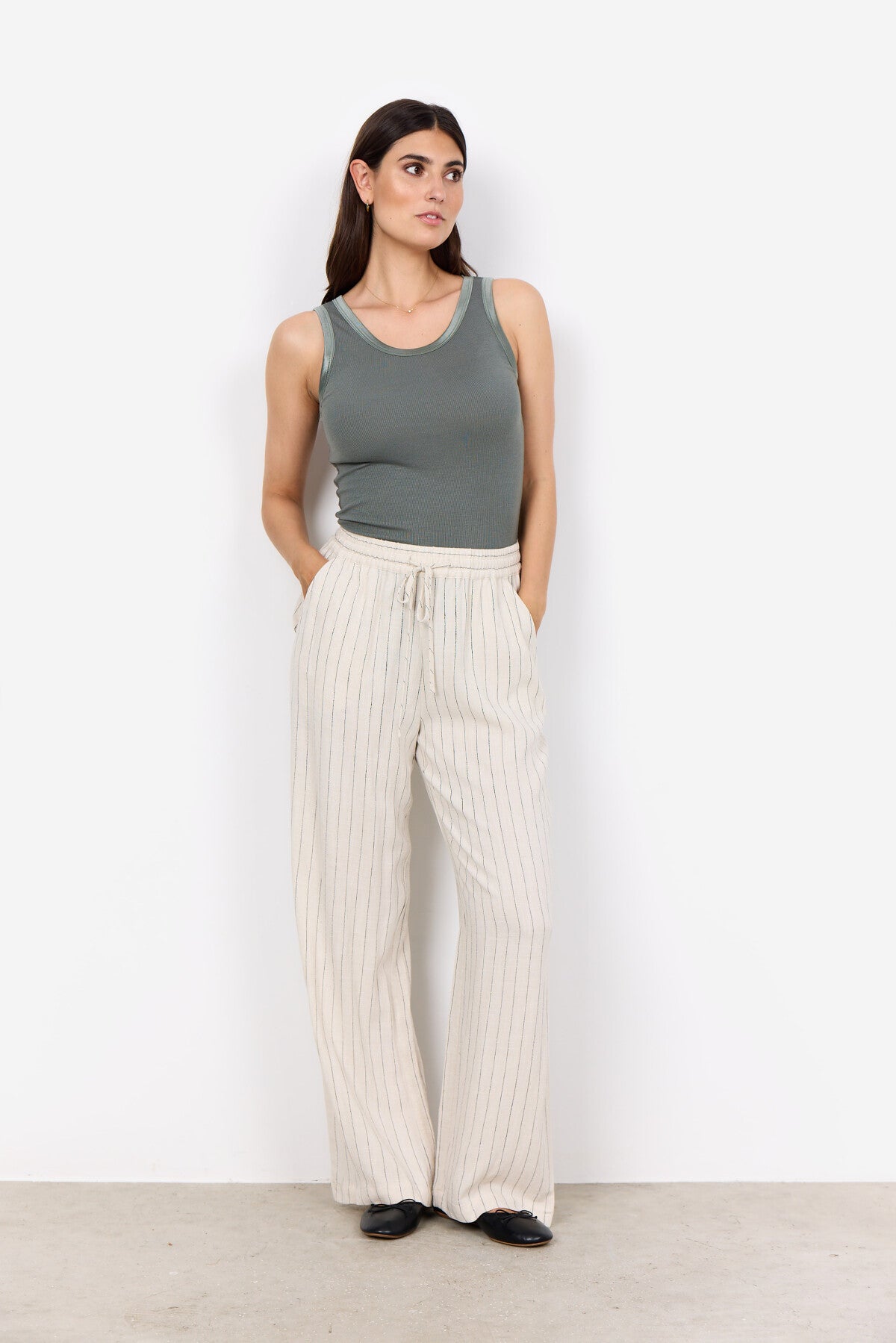 SC-POULA 2-B Pants Cream