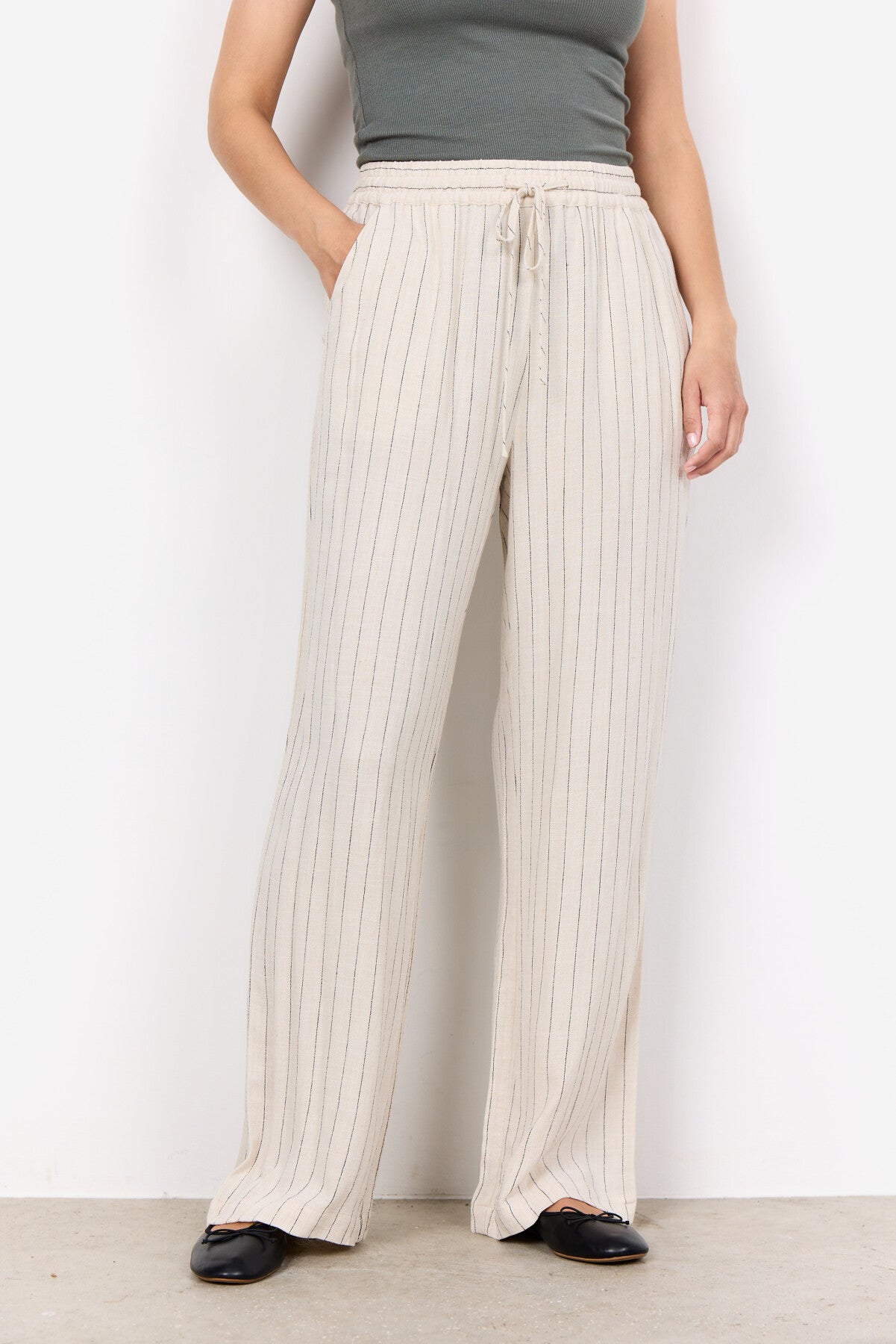 SC-POULA 2-B Pants Cream