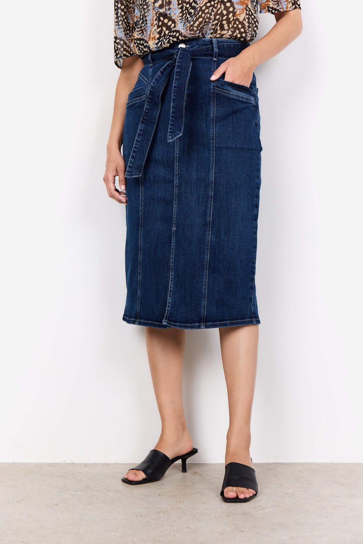 SC-KIMBERLY 38 Skirt Dark blue