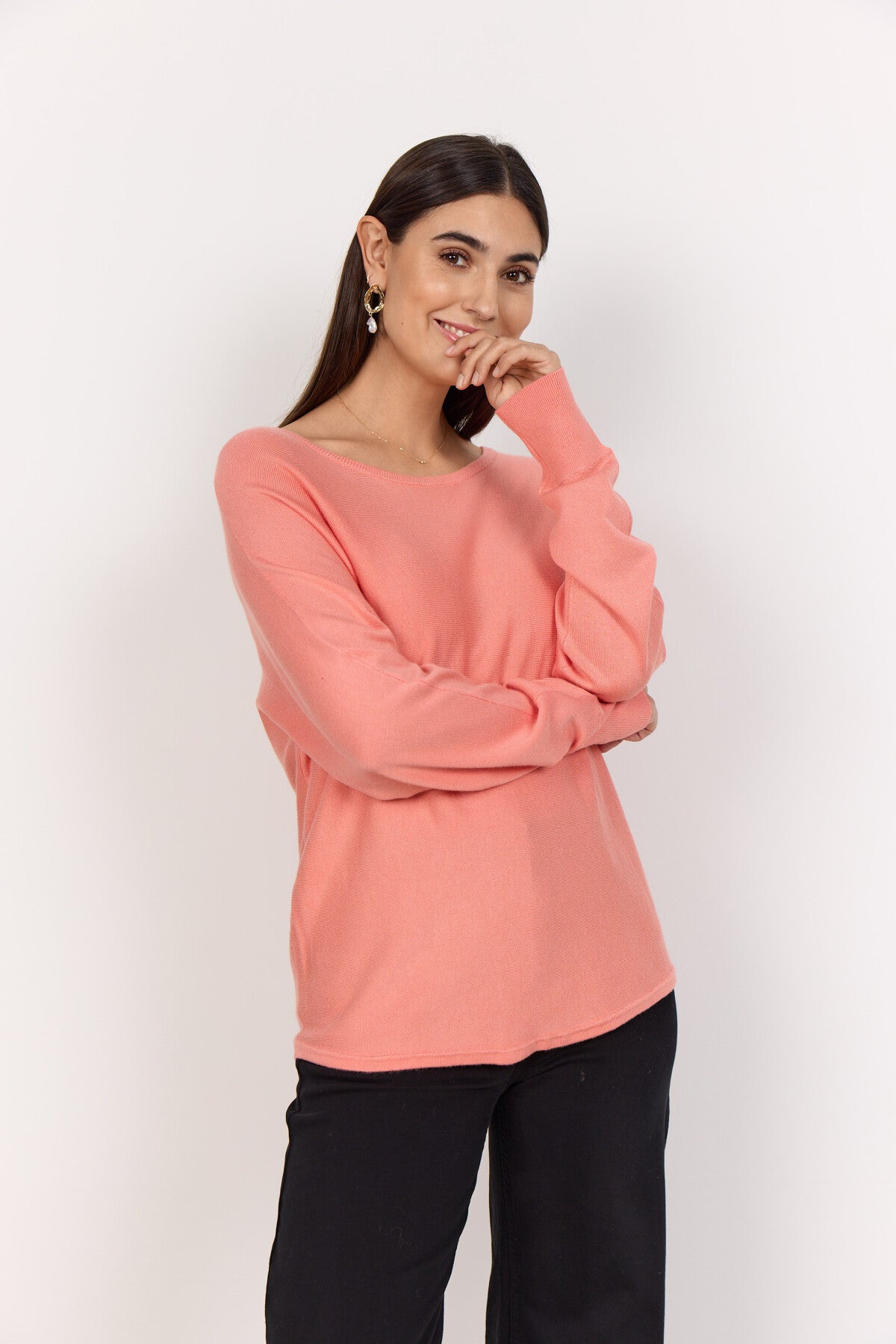 SC-DOLLIE 620 Pullover Coral