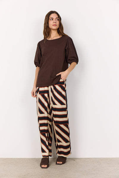 SC-DERBY 46 Blouse Dark brown