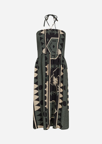 SC-ROSALIE 2 Dress Dark green