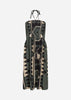SC-ROSALIE 2 Dress Dark green
