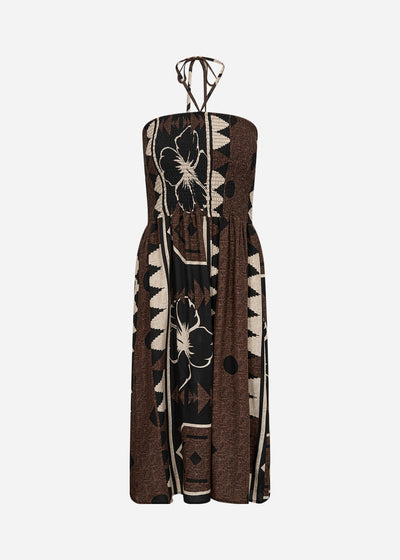 SC-ROSALIE 2 Dress Dark brown