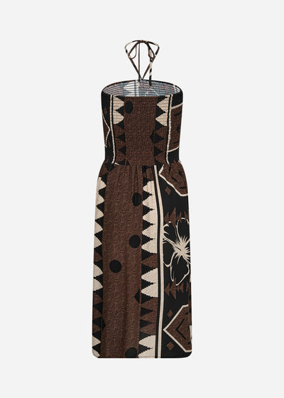 SC-ROSALIE 2 Dress Dark brown