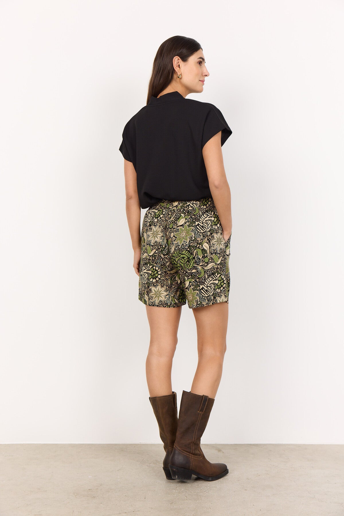 SC-ROSINE 1-C Shorts Green