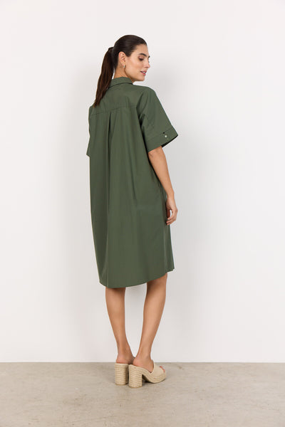 SC-NETTI 100 Dress Dark green