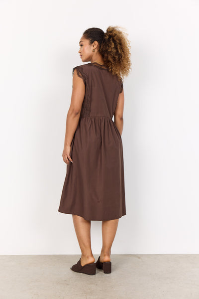 SC-NETTI 101 Dress Dark brown