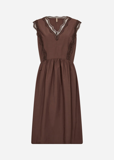 SC-NETTI 101 Dress Dark brown