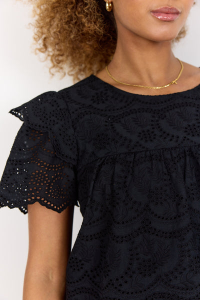 SC-RAHEEN 3 Blouse Black