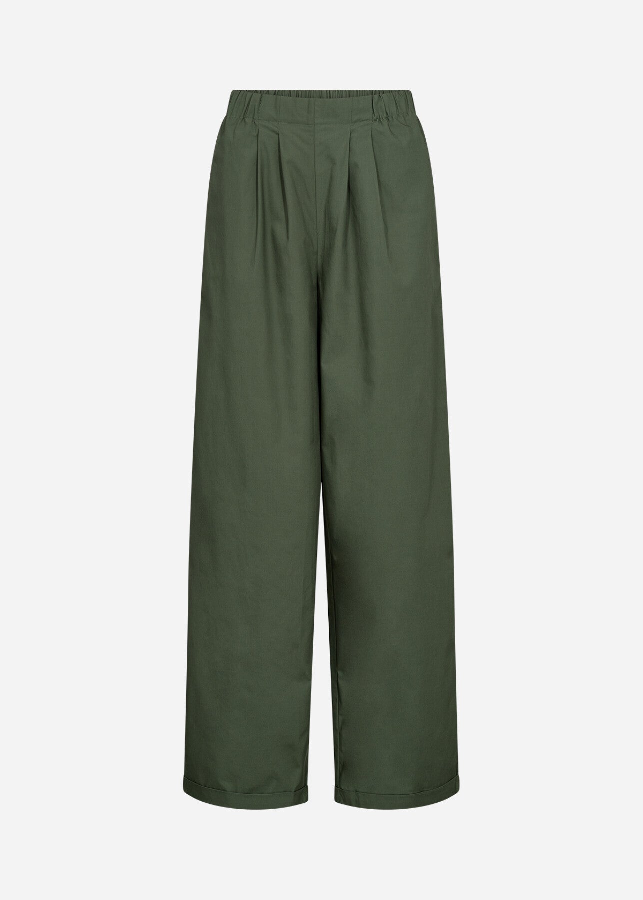 SC-RACHELLE 4-C Pants Dark green
