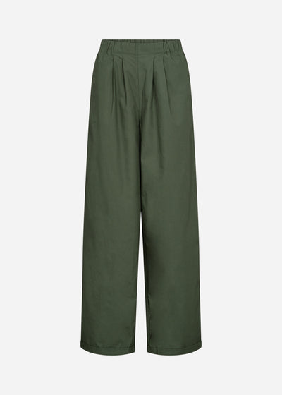 SC-RACHELLE 4-C Pants Dark green