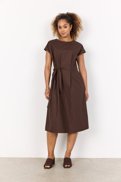 SC-RACHELLE 5 Dress Dark brown