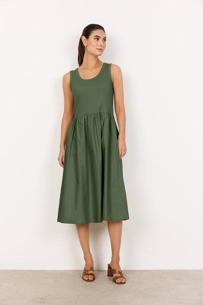 SC-RACHELLE 6 Dress Dark green
