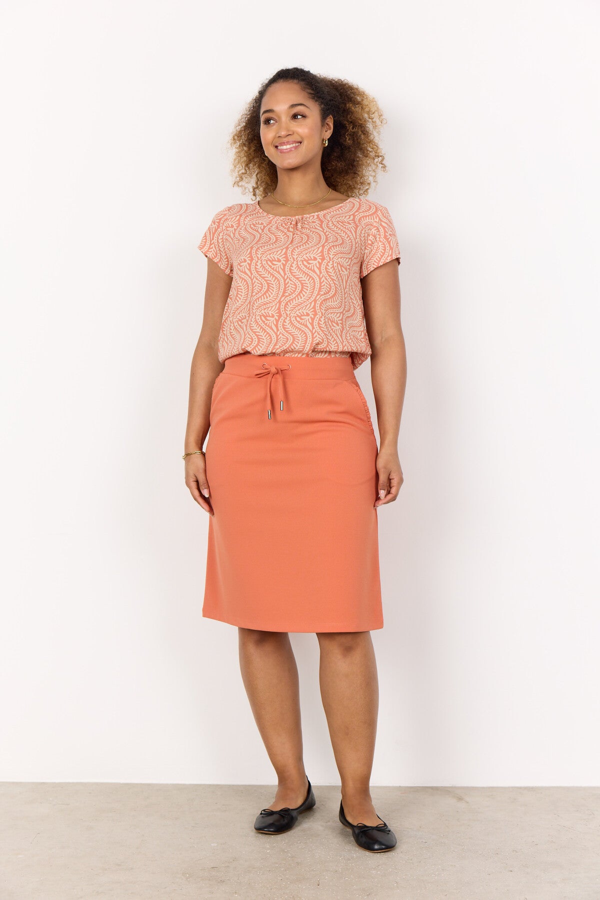 SC-SIHAM 83 Skirt Orange