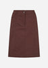 SC-LILLY 53 Skirt Dark brown