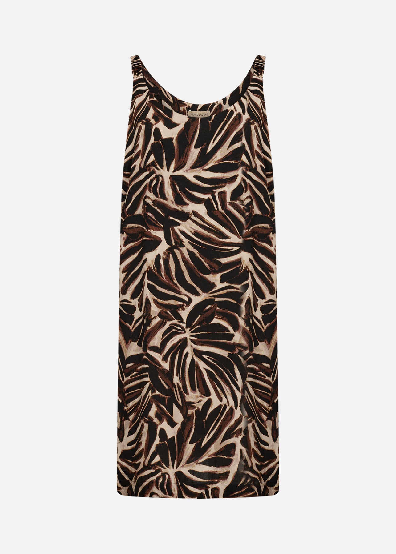 SC-ROKSANA 6 Dress Dark brown