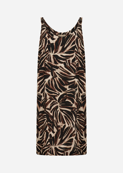 SC-ROKSANA 6 Dress Dark brown