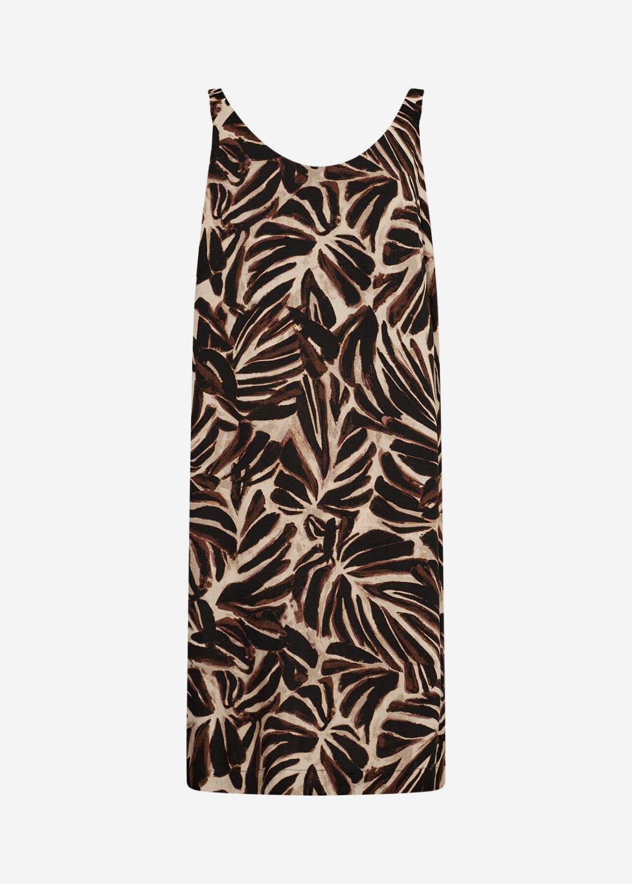 SC-ROKSANA 6 Dress Dark brown