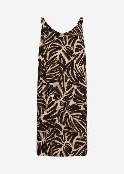 SC-ROKSANA 6 Dress Dark brown