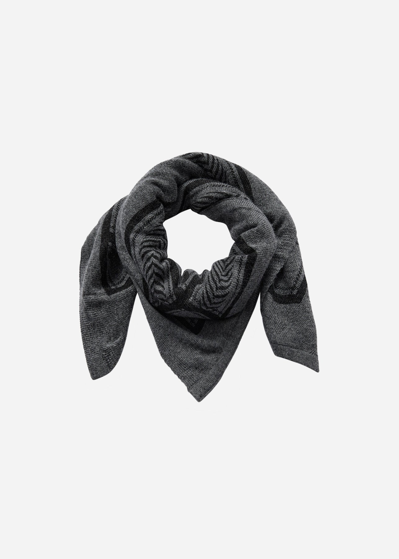 SC-KIRSA 9 Scarf Dark grey