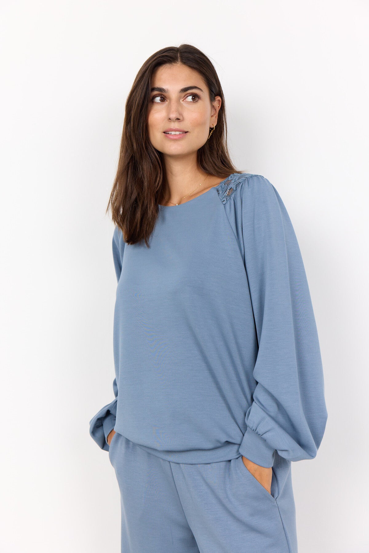 SC-BANU 159 Sweatshirt Light blue